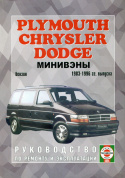 Dodge Caravan / Chrysler Voyager / Plymouth Town Country с 1983-1996. Книга, руководство по ремонту и эксплуатации. Чижовка