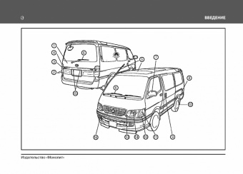 Toyota Hiace Wagon c 1996-2003. Книга, руководство по эксплуатации. Монолит