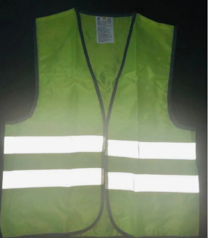 Жилет сигнальный светоотражающий 2х полосный XXXL