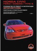 Honda Civic c 2001-2005гг. Книга, руководство по ремонту и эксплуатации. Монолит