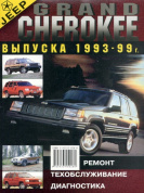 Jeep Grand Cherokee 1993-1999.  Книга, руководство по ремонту.