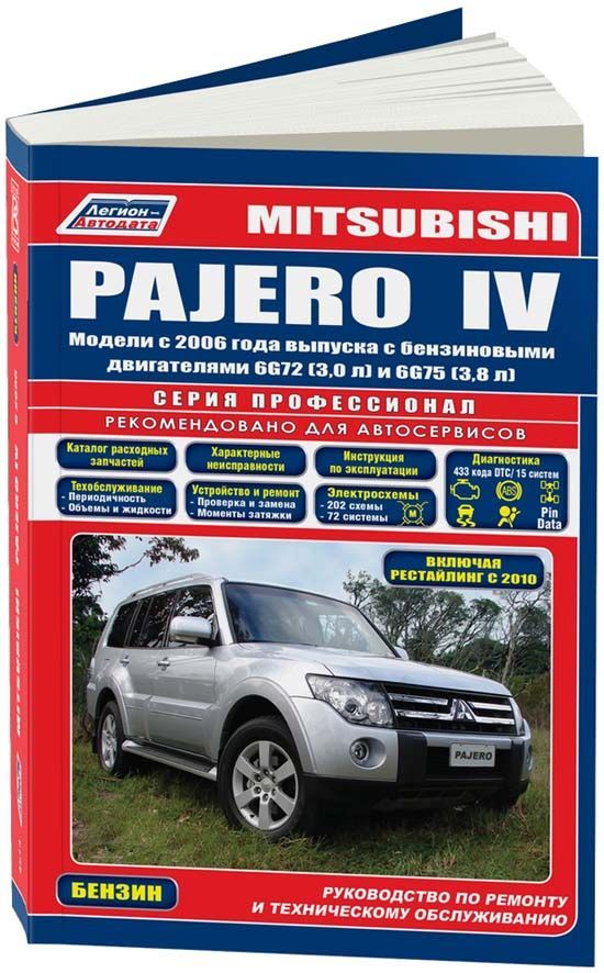 Руководство по ремонту и эксплуатации автомобилей Mitsubishi