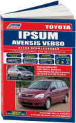 Toyota Ipsum, Avensis Verso с 2001. Книга, руководство по ремонту и эксплуатации. Легион-Автодата