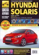 Hyundai Solaris с 2011 г. Книга, руководство по ремонту и эксплуатации. Черно-белая. Третий Рим