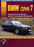 BMW 7 серии Е23 / Е32 1977-1994. Книга, руководство по ремонту и эксплуатации. Атласы Автомобилей