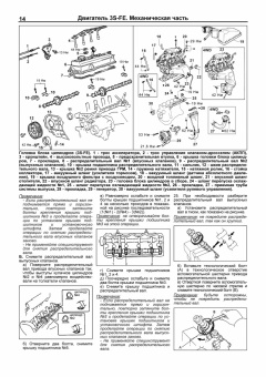 Toyota бензиновые двигатели 3S-FE / 3S-FSE 1996-2003. Книга, руководство по ремонту и эксплуатации. Легион-Aвтодата