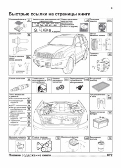 Lexus GX470, Toyota Land Cruiser Prado 120 с 2002-2009. Книга, руководство по ремонту и эксплуатации. Профессионал. Легион-Aвтодата