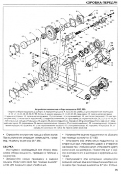 Scania 93, 113, 143. Том 1. Книга по ремонту: Коробка передач, задний мост, отопитель и вентиляция, электрооборудование. Диез