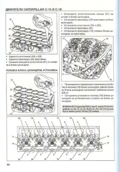 Caterpillar дизельные двигатели C15, С18. Книга, руководство по ремонту и ТО. СпецИнфо