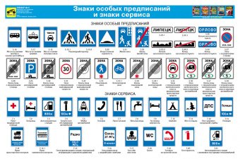 Плакаты: Дорожные знаки и дорожная разметка. Третий Рим