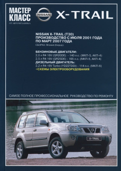 Nissan X Trail (T30) с 2001 Книга, руководство по ремонту и эксплуатации. Ротор